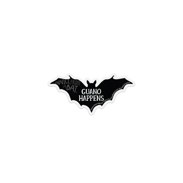 Advice from a Bat Mini Sticker
