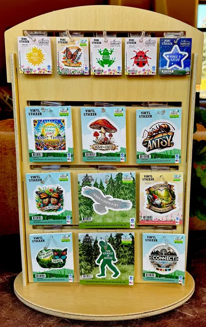 30 Spinning Sticker Display Package-Countertop-MIN ORDER REQ