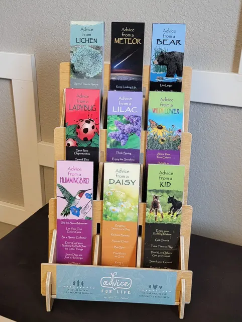 9 Bookmark Display Package-Counter Top-MIN ORD REQ