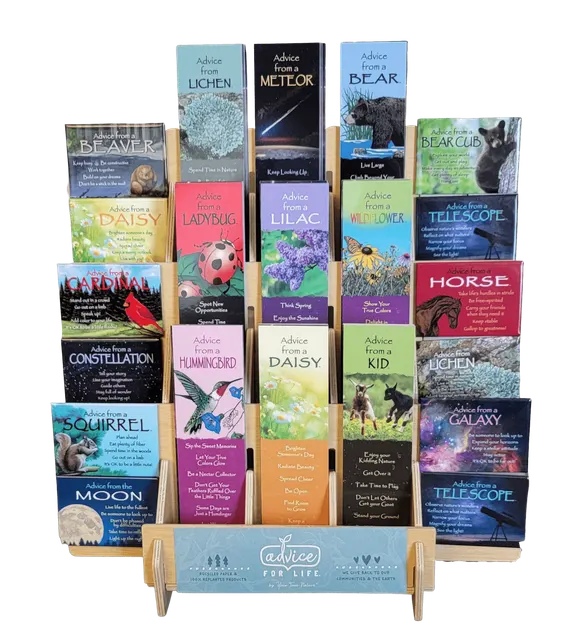 9 Bookmark/Magnet Display Package-Counter Top-MIN ORD REQ